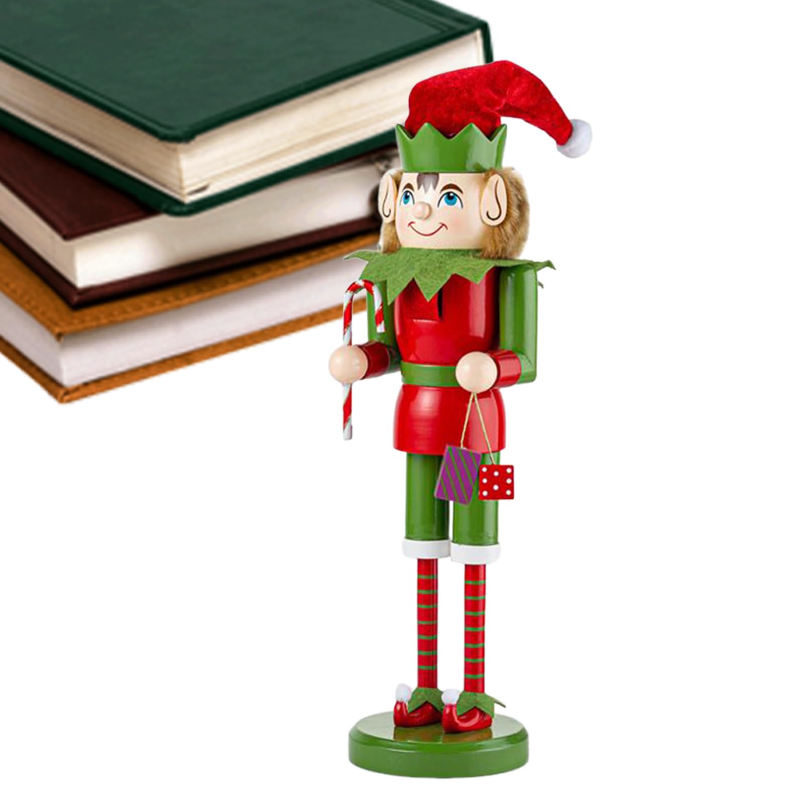 Décoration de casse-noisette haut de gamme de 38 cm pour table de Noël