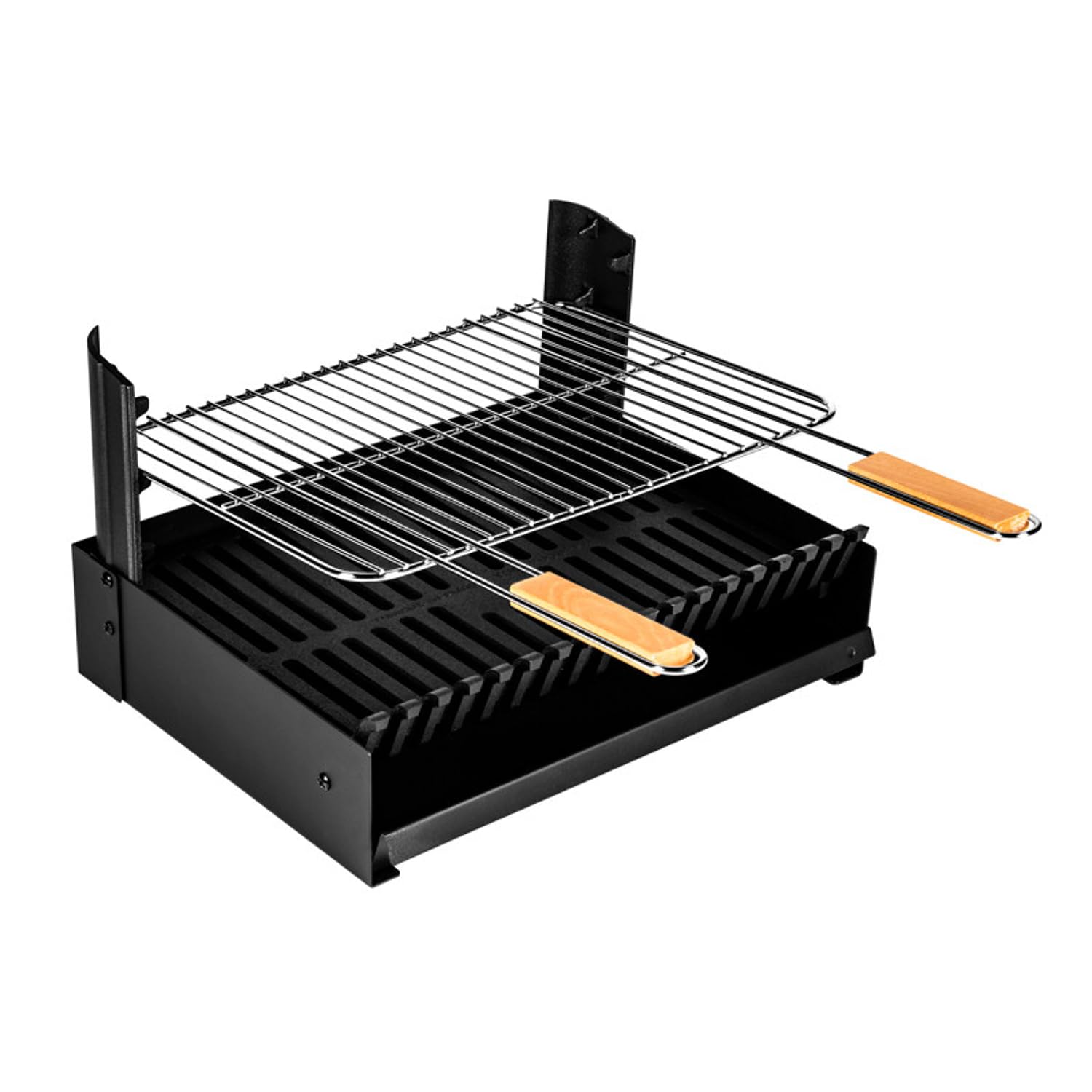 Happy Garden Barbecue au Charbon de Bois réglable en 3 hauteurs GRILLOIR