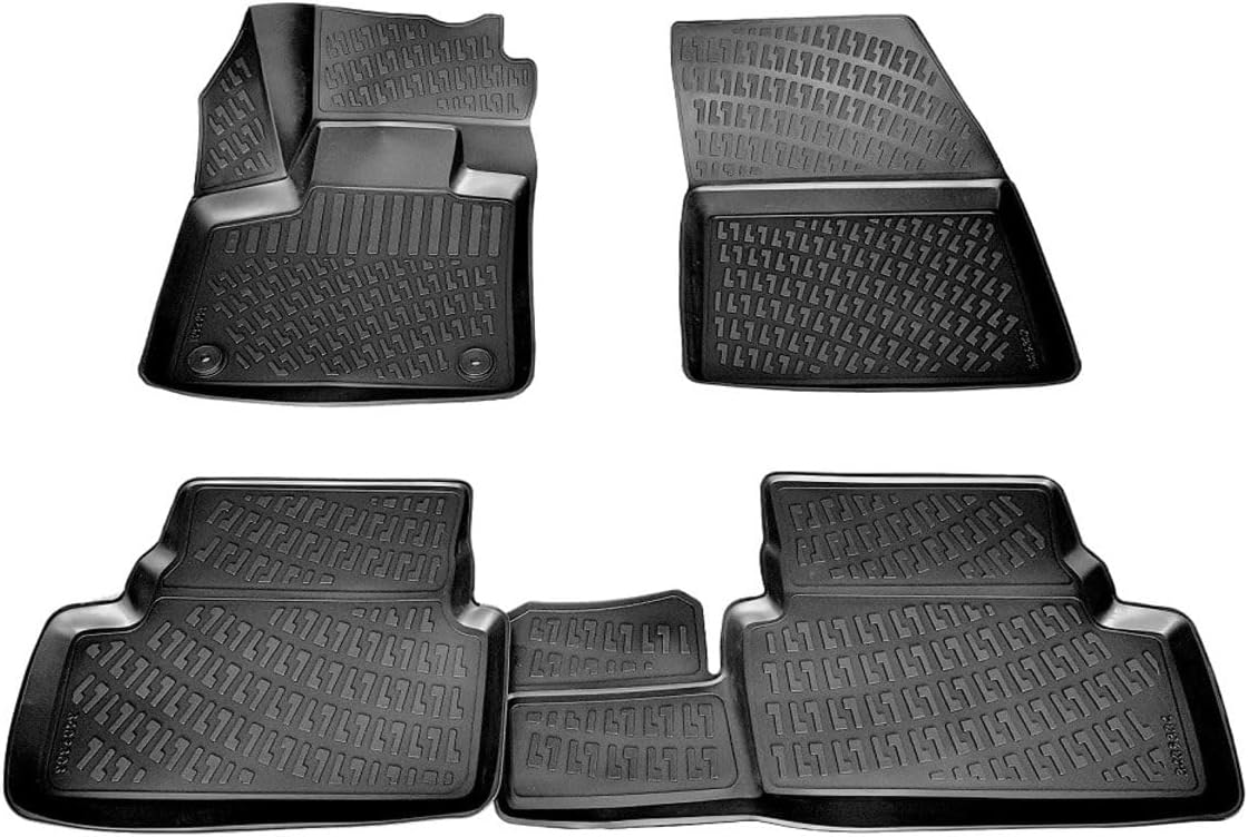 Peugeot 3008 3D Mat with Pool 2016 to 2020 Black Rizline-Autoaccessories
