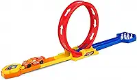 Pista Corrida com Loop 360° e Rampa de Impulso Carrinho Incluso – Brinquedo Infantil +3 Anos