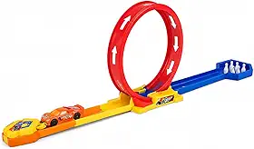 Pista Corrida com Loop 360° e Rampa de Impulso Carrinho Incluso – Brinquedo Infantil +3 Anos