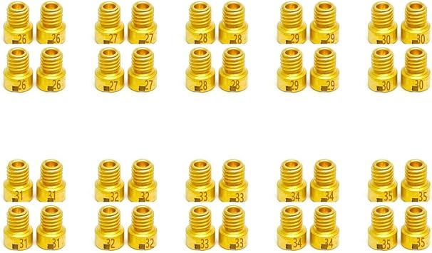 40PCS For Holley Carburetor AIR BLEEDS Assortment Kit .026 in.-.035 in.4 pieces for each size Quick Fuel