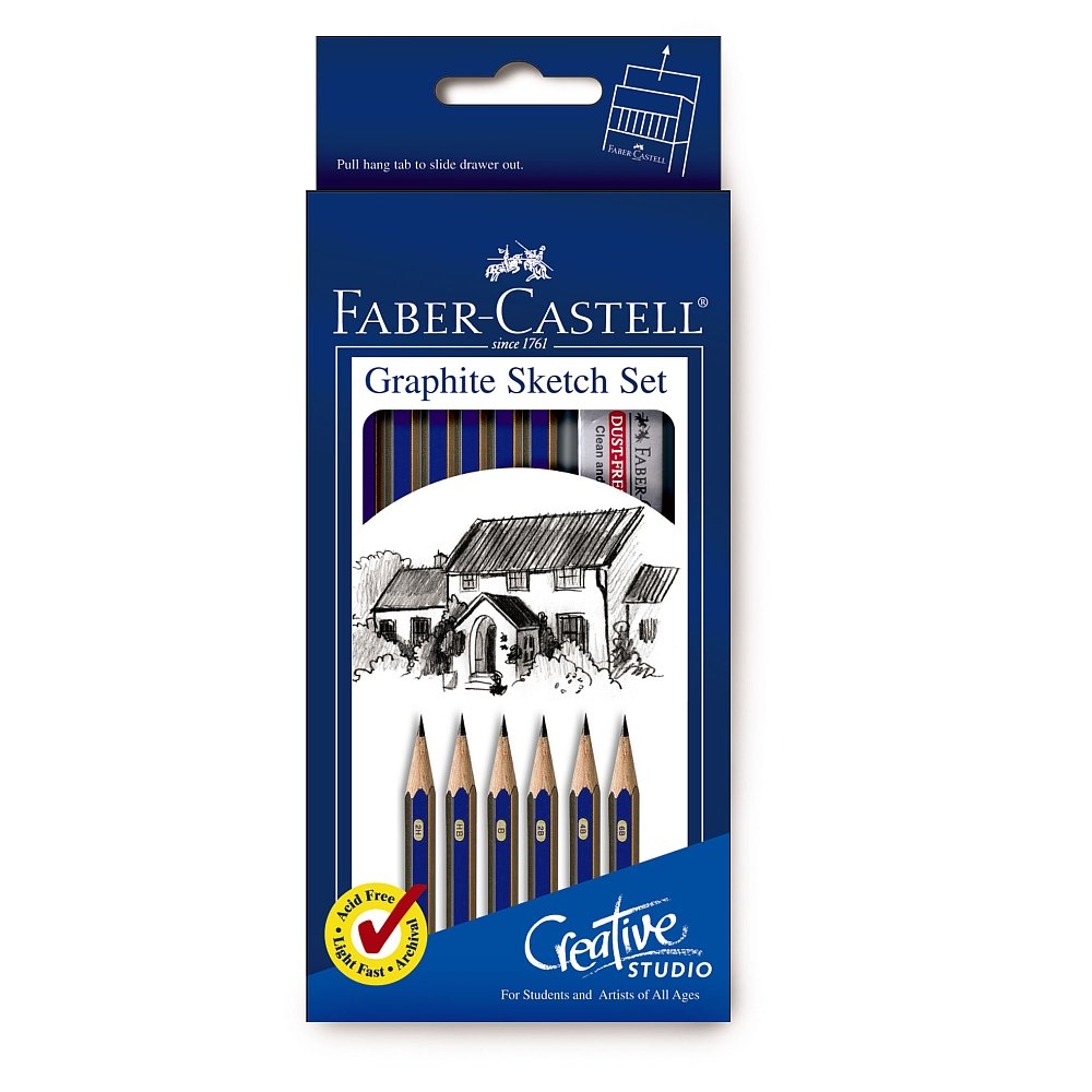 Amazon | Faber-Castell グラファイトスケッチセット | 鉛筆 | 文房具