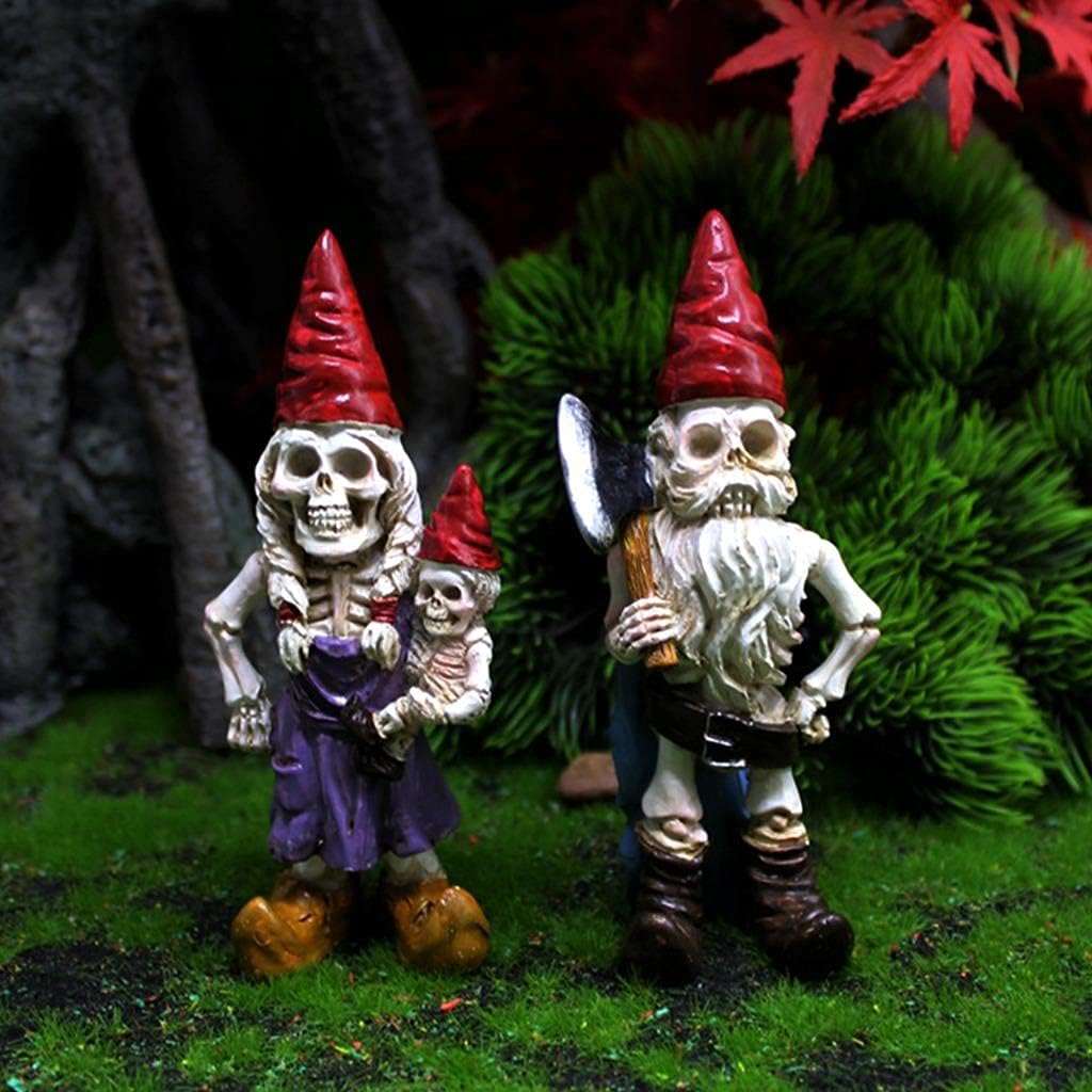 Gnome Figurine カップル像 約26cm Amazon.com: Smadeer Garden Gnome Statue for Outdoor