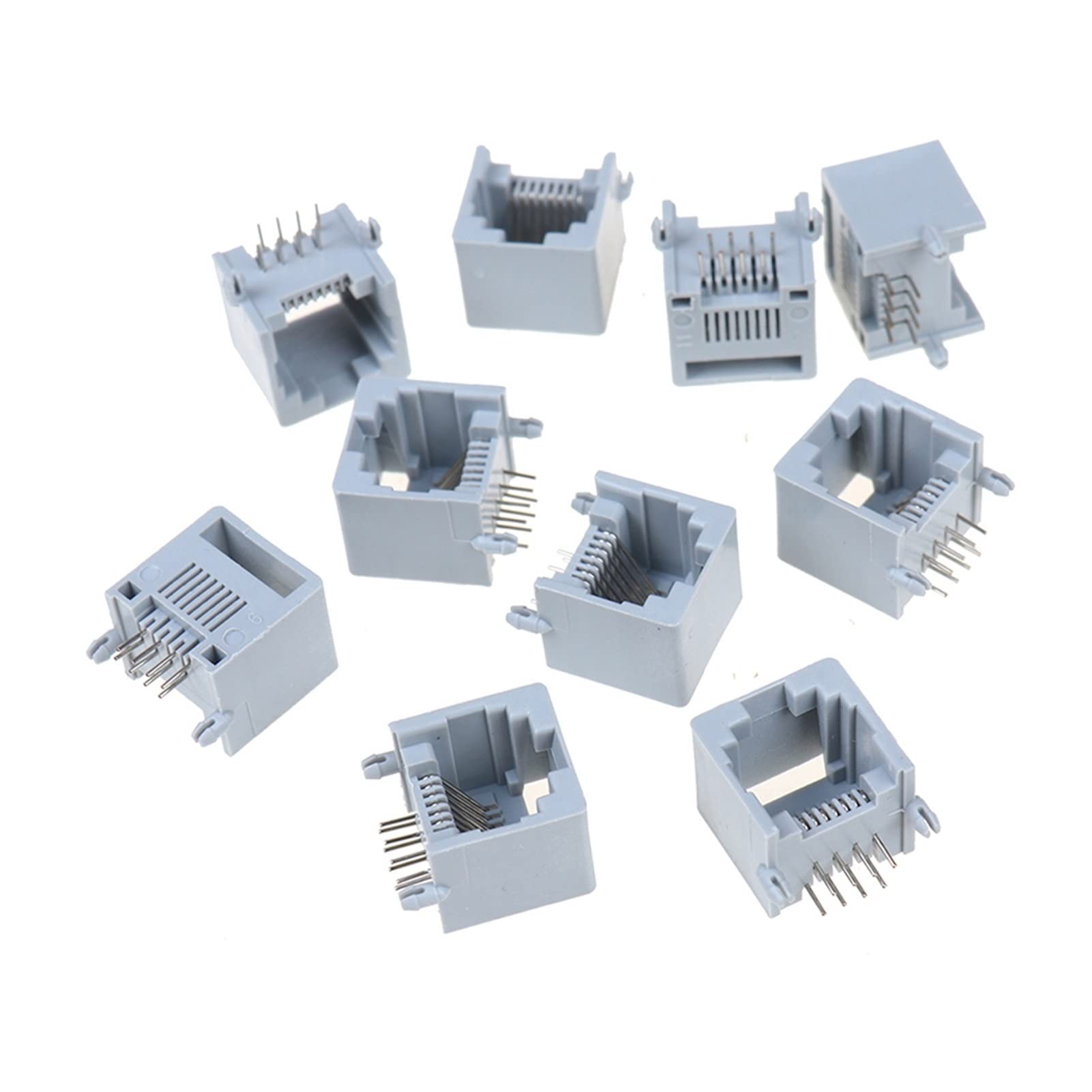 Prise jack RJ45 8P8C connecteur internet ordinateur PCB réseau local Ethernet