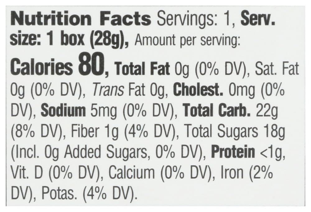 Pack of 6 365 by Whole Foods Market Organic Raisins 1 Ounce — view 2