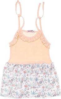 فستان بحمالات رفيعة بلونين للبنات من بونجو