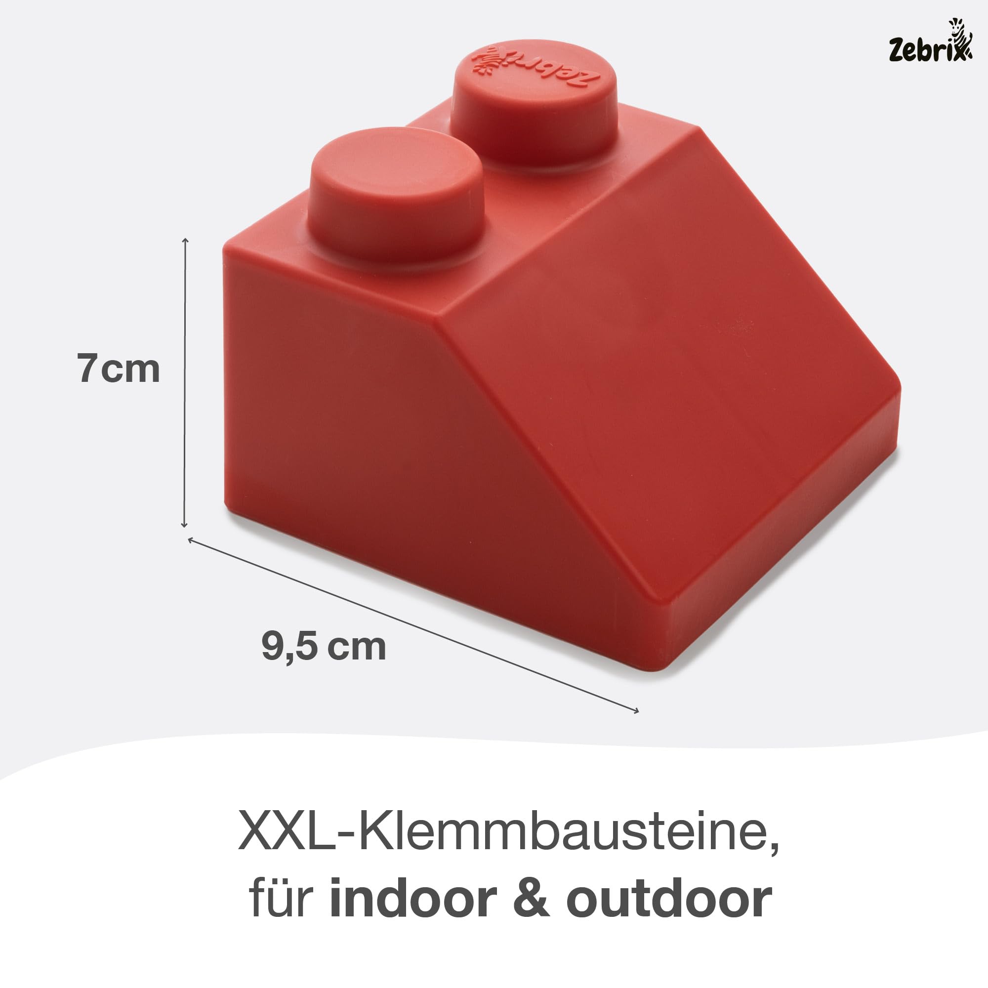 50 bloques de sujeción XXL inclinados para techo, grandes bloques de construcción de tacto suave para una casa, interior y exterior, para bebés y niños a partir de 6 meses, fabricados en