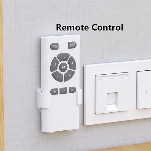 Miniatura 7 de Ventilador de techo de 65 pulgadas con control remoto y cuchillas de doble cara, ventilador de techo empotrado para exteriores, para patios,