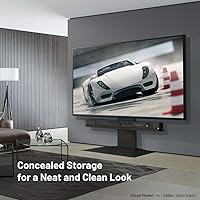 Vista 6 de WALL Soporte multidispositivo con 4 estantes + accesorios de montaje, accesorio para soporte de TV A2/V2/V2 CASTER/V3/V4/V5