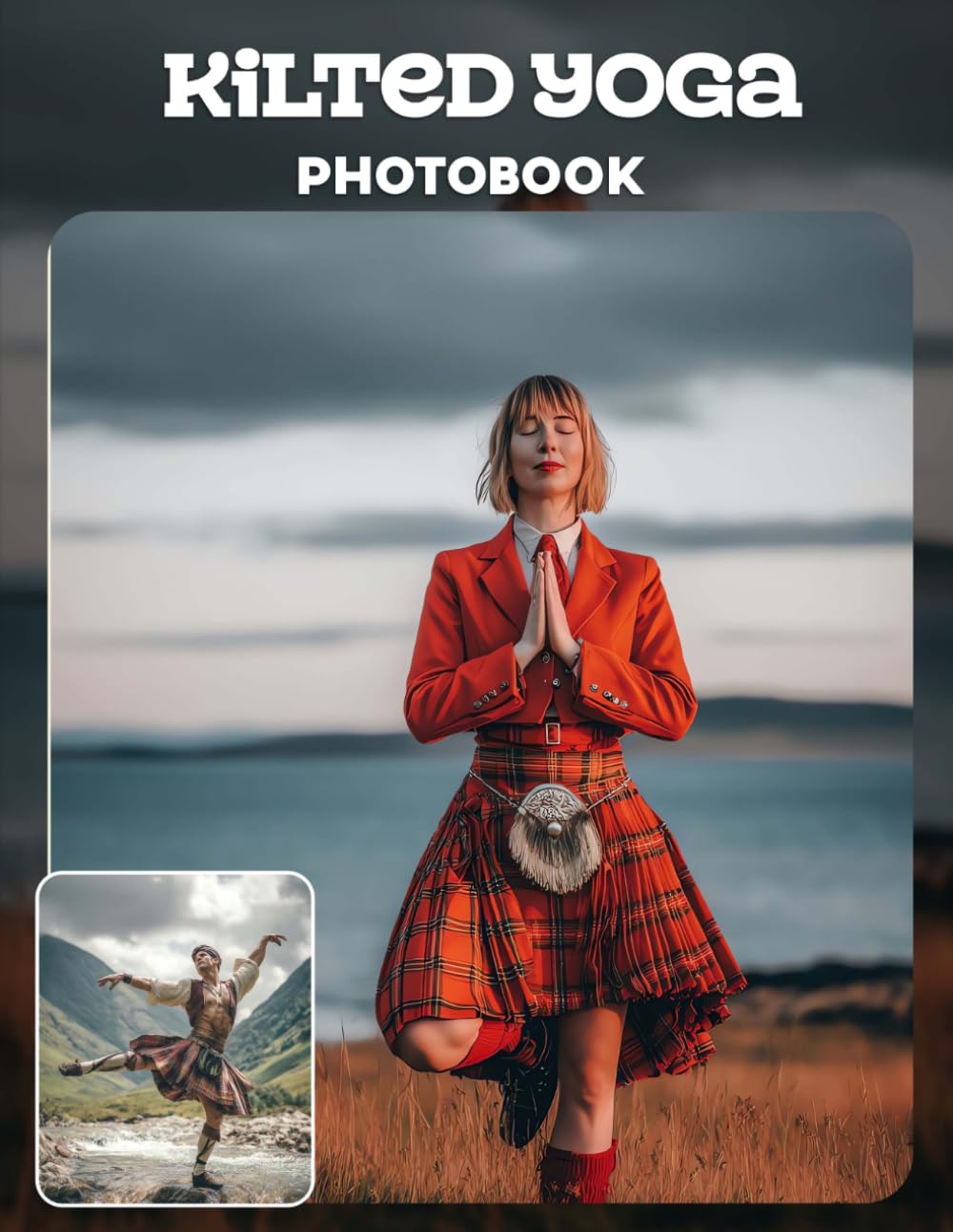 Kilted Yoga Photo Book: Playful Fitness Moments And Unique Poses In Lifestyle Photography | Fun And Light Scenes Across 40 Pages For Yoga Lovers