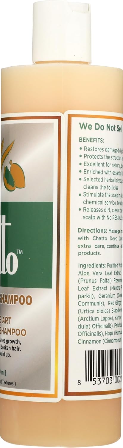 Chatto, Shampoo Residue Free, 12 Ounce