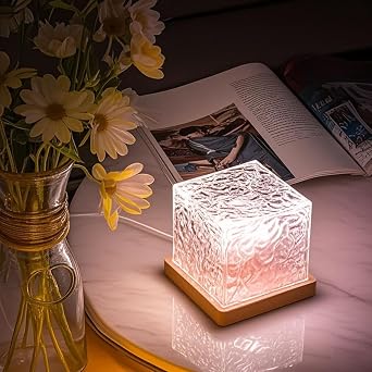 Ocean Wave Projector, 16 Colors RGBW Northern Lights, Plug-in | Remote/Touch Control, 3D Water Ripple Projection, Romantic Ambient Lighting Night Light for Relaxation,Bedroom,Bathroom Decor