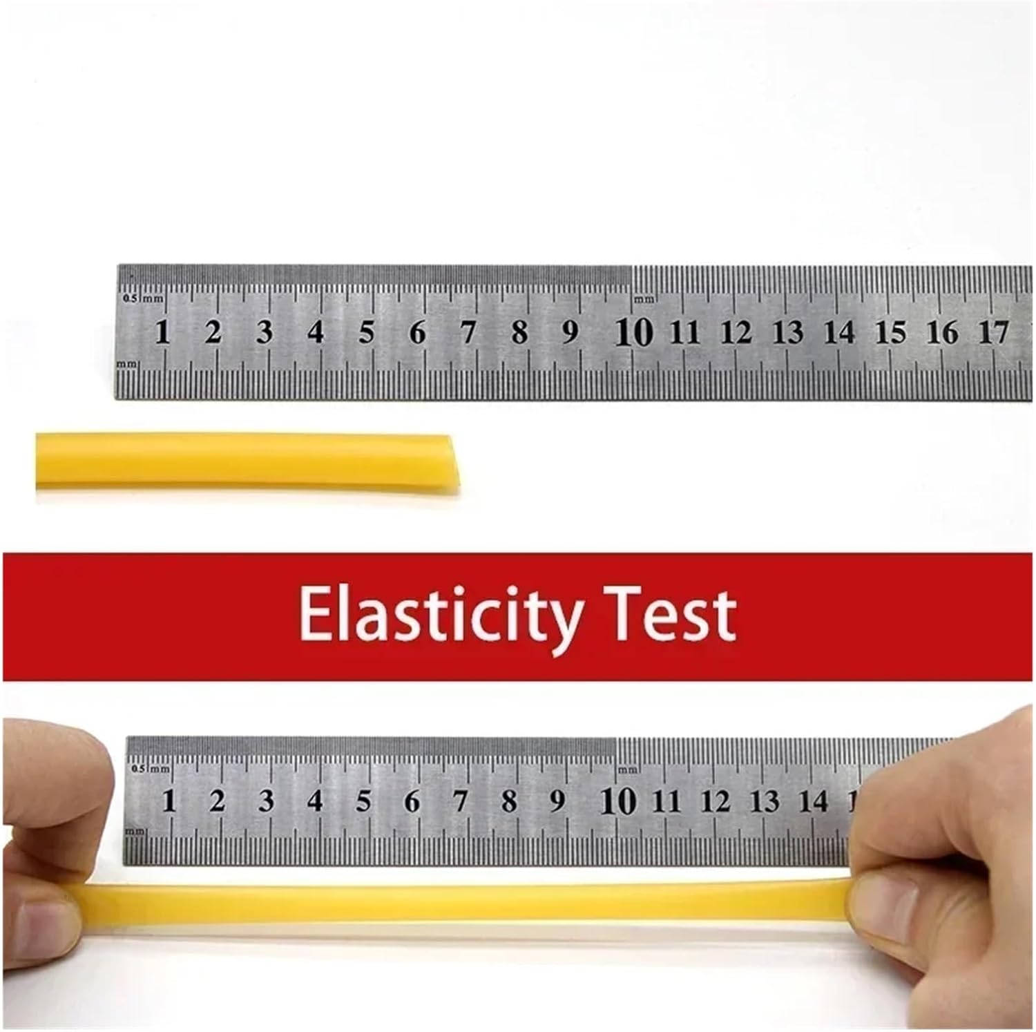 Rubber Tubing 20m Nature Latex Rubber Hoses Color Soft High Resilient Surgical Medical Tube Elastic Band Slingshot Catapult For Home Hospital Laboratory(Yellow)