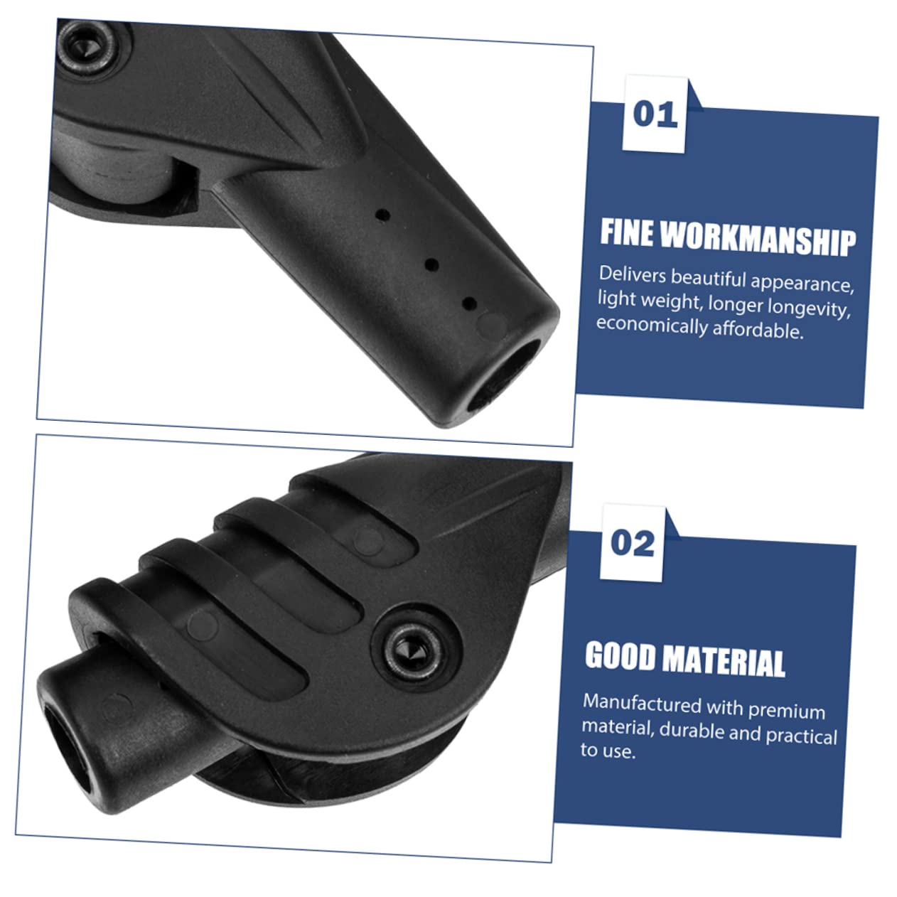 Anneome 8pièces Connecteurs De Tente Adaptateurs De Poteaux De Support Portable pour Activités Extérieures Accessoires De Réparation De Tente Automatique Joint