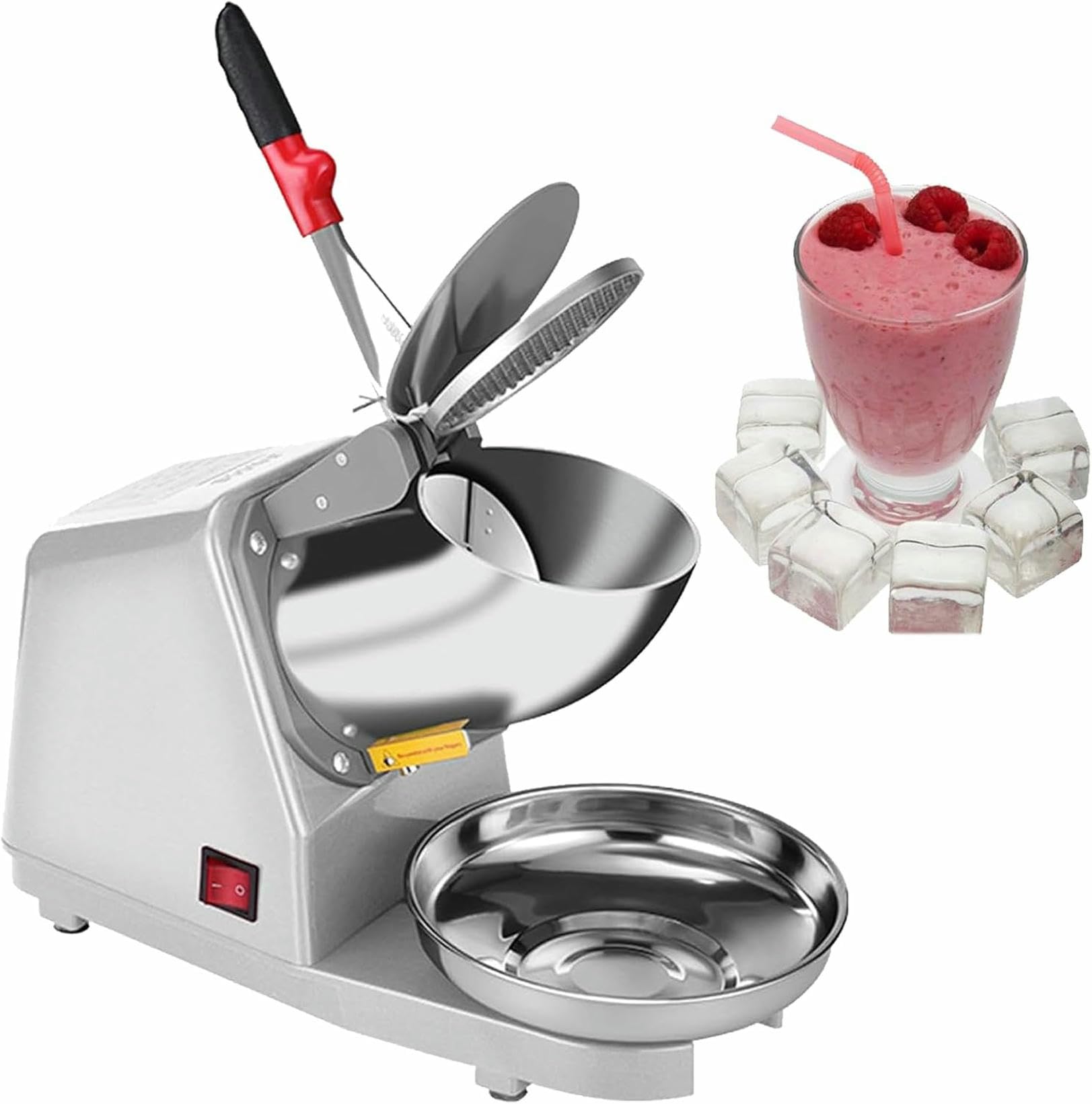 Machine à glace pilée électrique pour éviter la corvée du broyage manuel de la glace