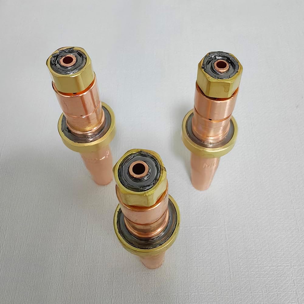 Generic MC12-2 Acetylene Cutting Torch Tips for Smith Medium Duty Style Torch,Pack of 3