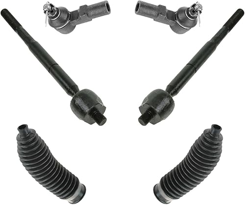 Miniatura 52 de TRQ Kit de Dirección Delantera Cremallera de Dirección y Fuelle de Piñón y Barra de Acoplamiento Compatible con Chevrolet Aveo 2004-2011 Aveo5