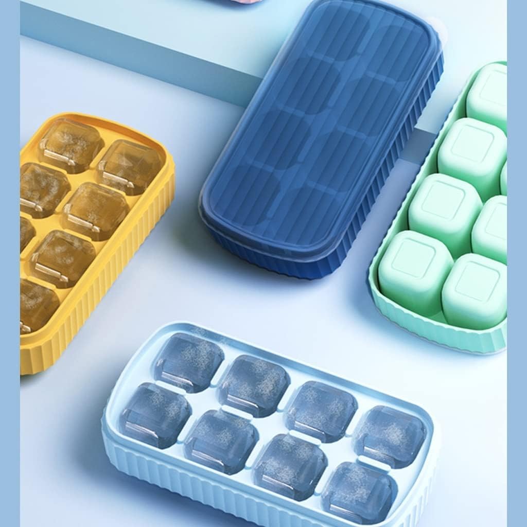 Large Silicone Ice Cube Tray - 8 Cavity -1
