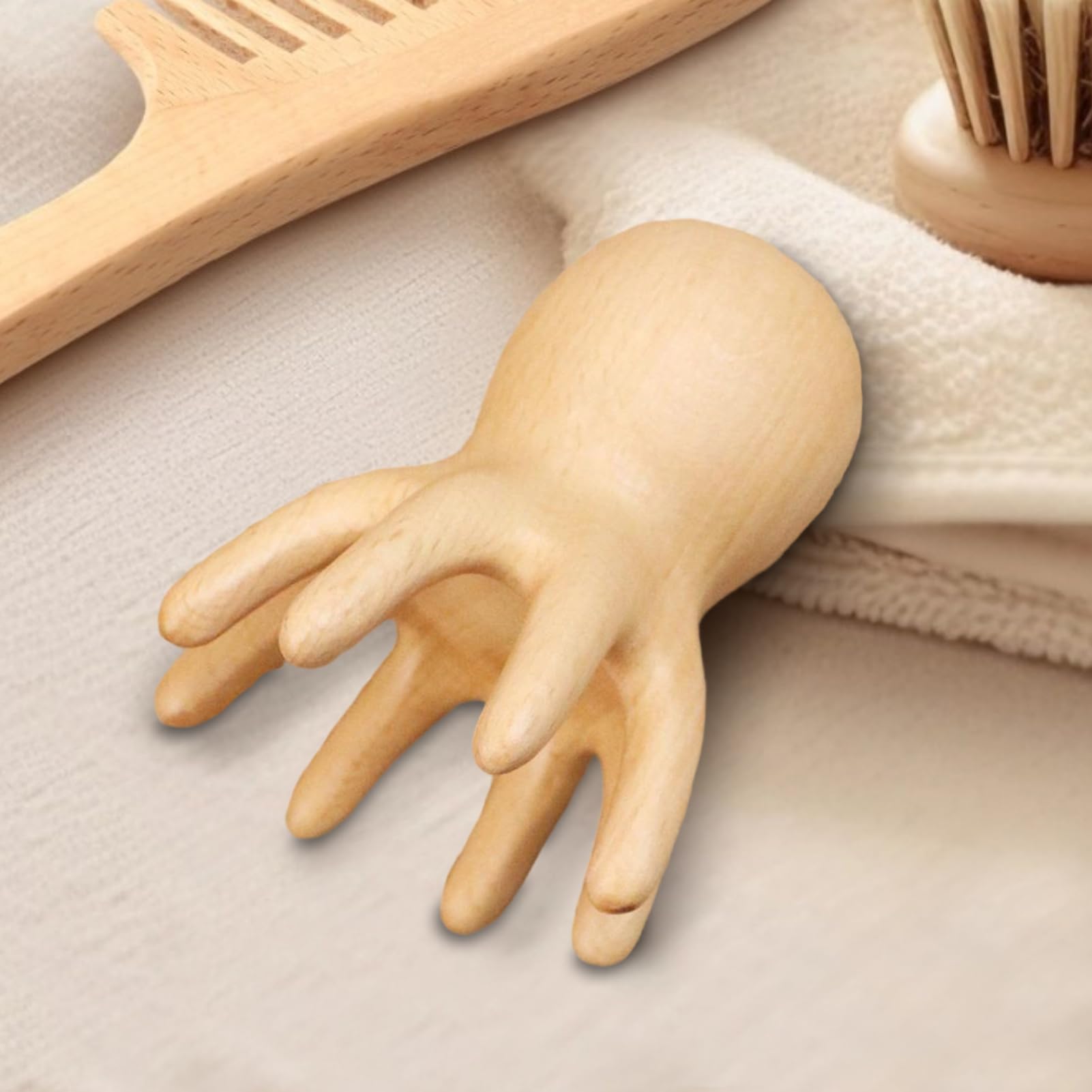 Kopfmassagegerät für die Kopfhaut Haar Spa Entspannung Kamm