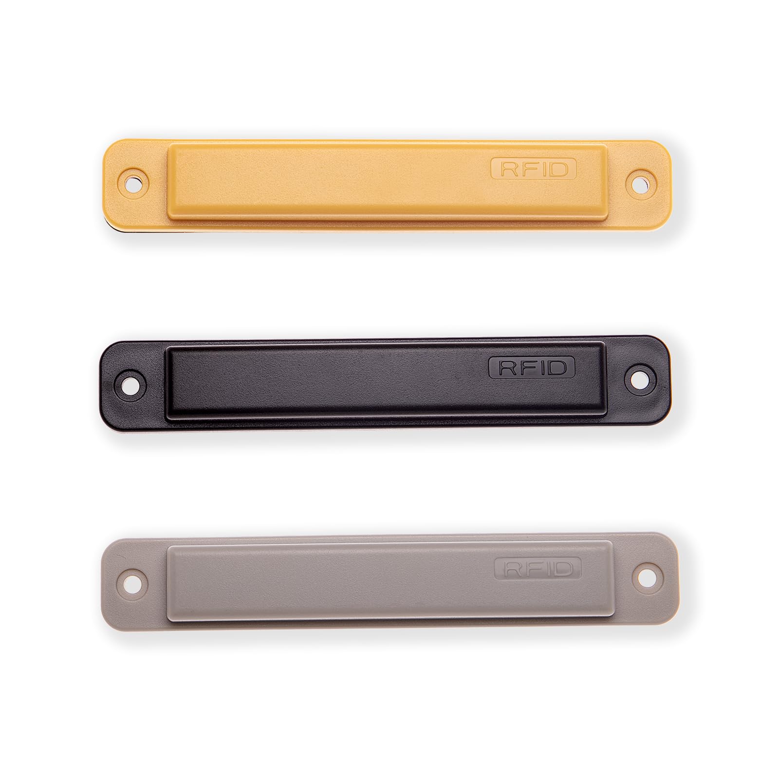 10 étiquettes RFID UHF Rigides FONGWAH Avec Puce Ucode 9 – Pour Gestion De Palettes, Caisses Et Actifs En Entrepôt