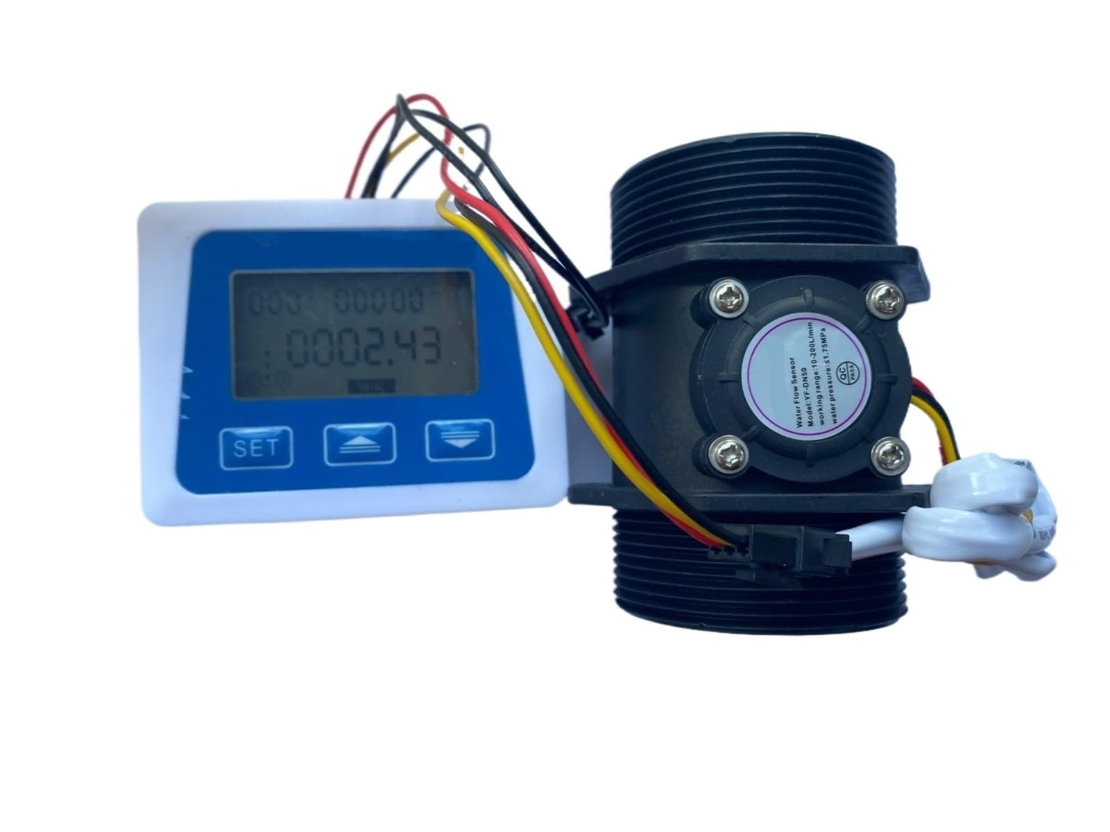 Lecteur de débit d'eau 2" pour optimiser l'arrosage automatique