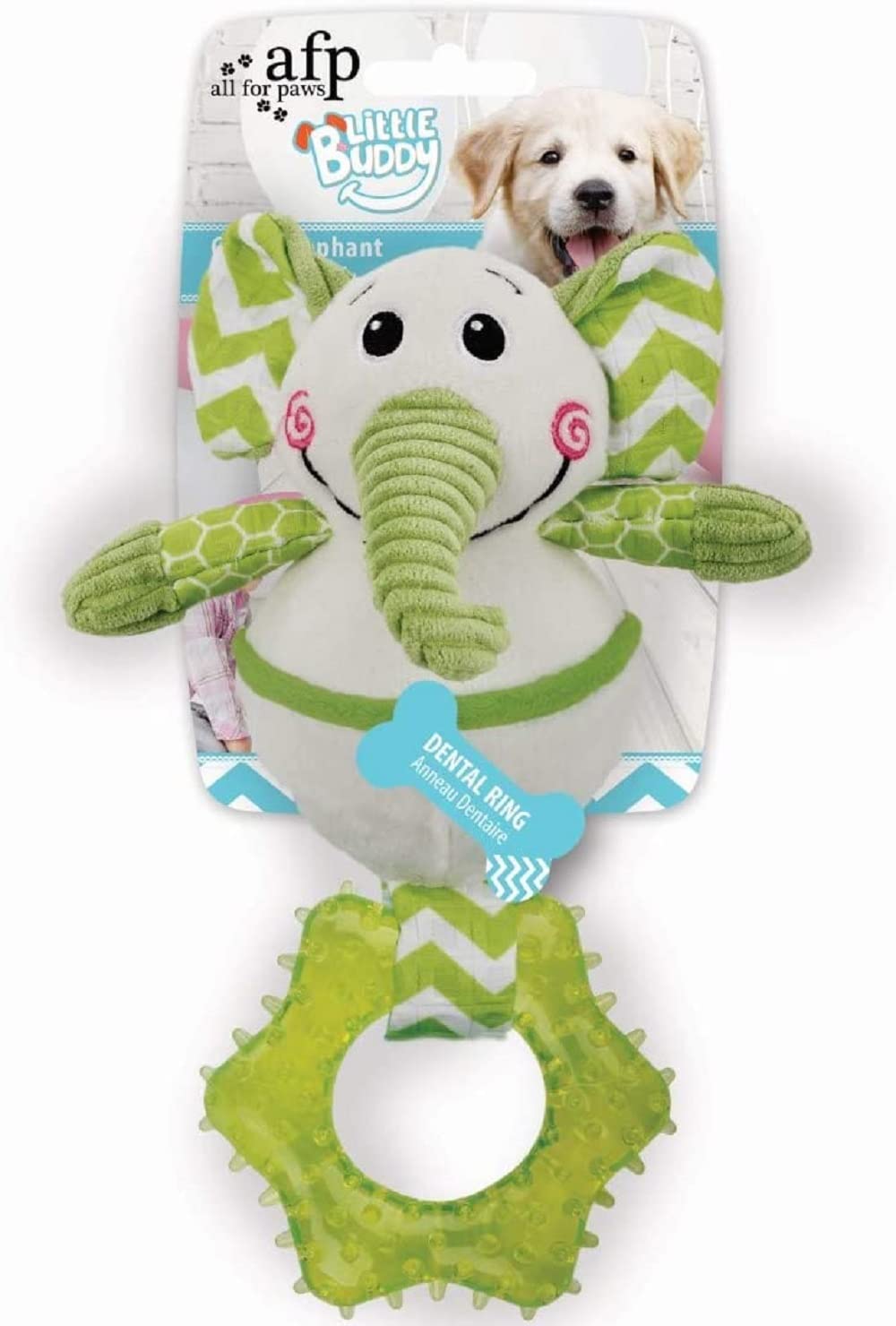 All For Paws Goofy Elephant Little Buddy Dog Toy