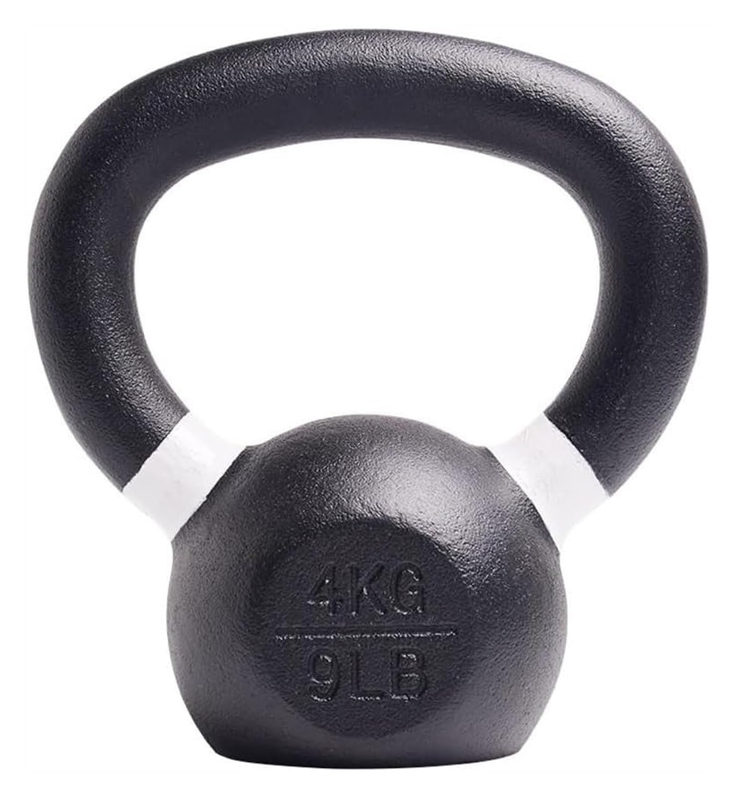 Pesa Rusa De Entrenamiento De Fuerza for Hombres Y Mujeres, Pesa Rusa De Hierro Fundido Con Mango Ancho for Gimnasio En Casa Y Entrenamiento Con Mancuernas(Size:4KG)