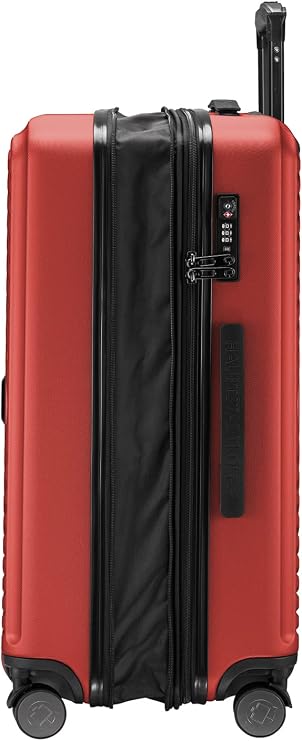 Hauptstadtkoffer - MITTE Hardshell Luggage on Wheels, Red, set, Luggage Set