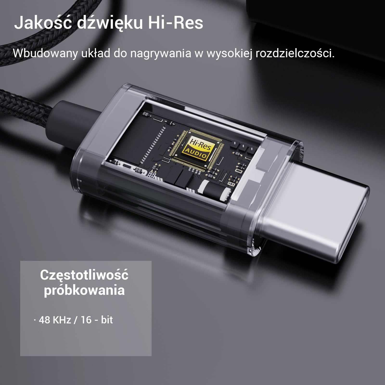Cubilux Odbiornik USB C SPDIF do nagrywania [TYLKO do sygnału stereo] Optyczny adapter wejścia/wejście typu C, odbiornik TOSLINK do Android,iPhone 15,iPad,MacBook,Samsung,Google Pixel