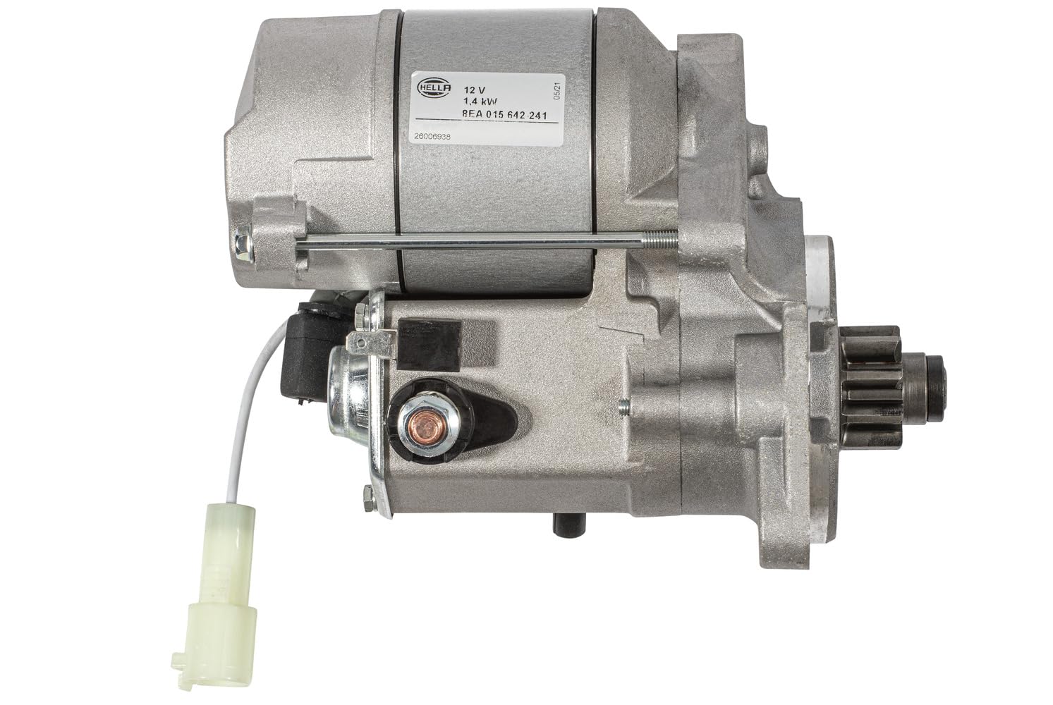 HELLA 8EA 015 642-241 Starter 12V Voltage 1.4kW Rated Power Fits KUBOTA