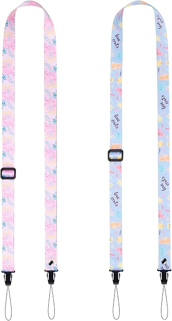 VOVMOEYA Kids Camera Lanyard Neck Strap, 2 Pack