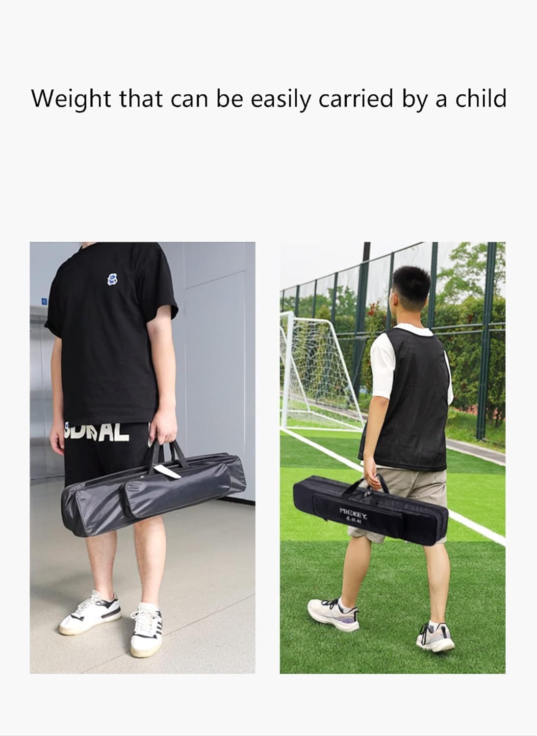 Portable Soccer Tennis Net - Folding Training Tennis Net for Kids and Adults
