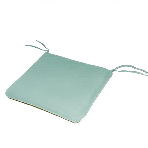 Miniatura 8 de Comfort Classics Inc. Juego de 4 cojines Sunbrella de 18 pulgadas de ancho x 18 pulgadas de profundidad x 2 pulgadas de alto para exteriores, estilo