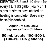 Vista 2 de Seachem StressGuard Slime Coat Protection - Reductor de amoníaco tóxico y estrés, 1.7 onzas, color blanco