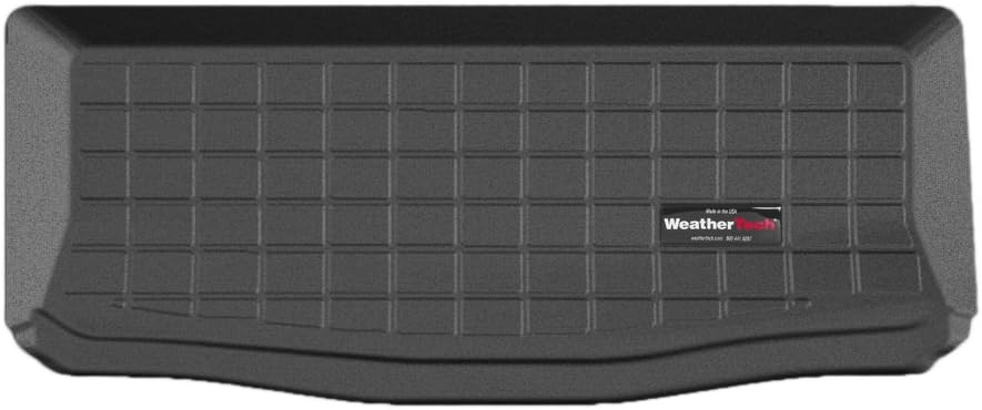 WeatherTech Cargo Trunk Liner for Tesla Model S, Model S - Rear Cargo Well (40569), Black