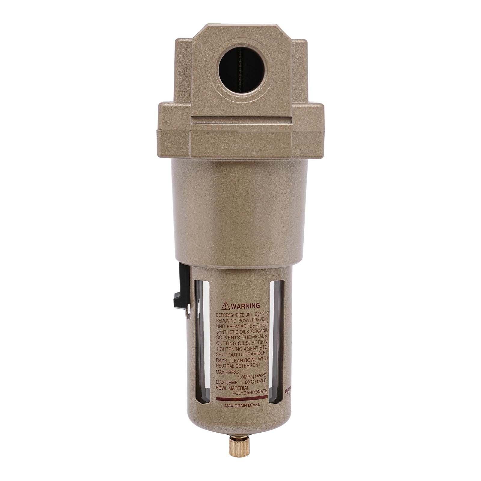 Filtr sprężonego powietrza 3/4" regulator sprężonego powietrza z separatorem wody i szybkozłączkami do filtra sprężarki