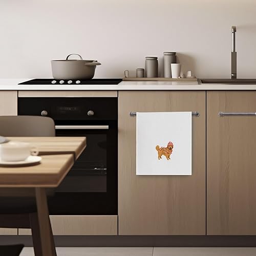 Miniatura 4 de Toallas Golden Retriever de San Valentín, toalla de cocina de regalo Golden Retriever, toalla de cocina de regalo Golden Retriever, toalla de té (16