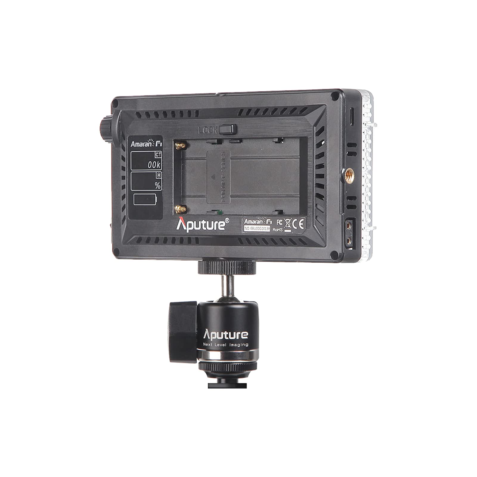 Aputure Amaran AL-F7 - Luz LED de vídeo portátil, regulable bi