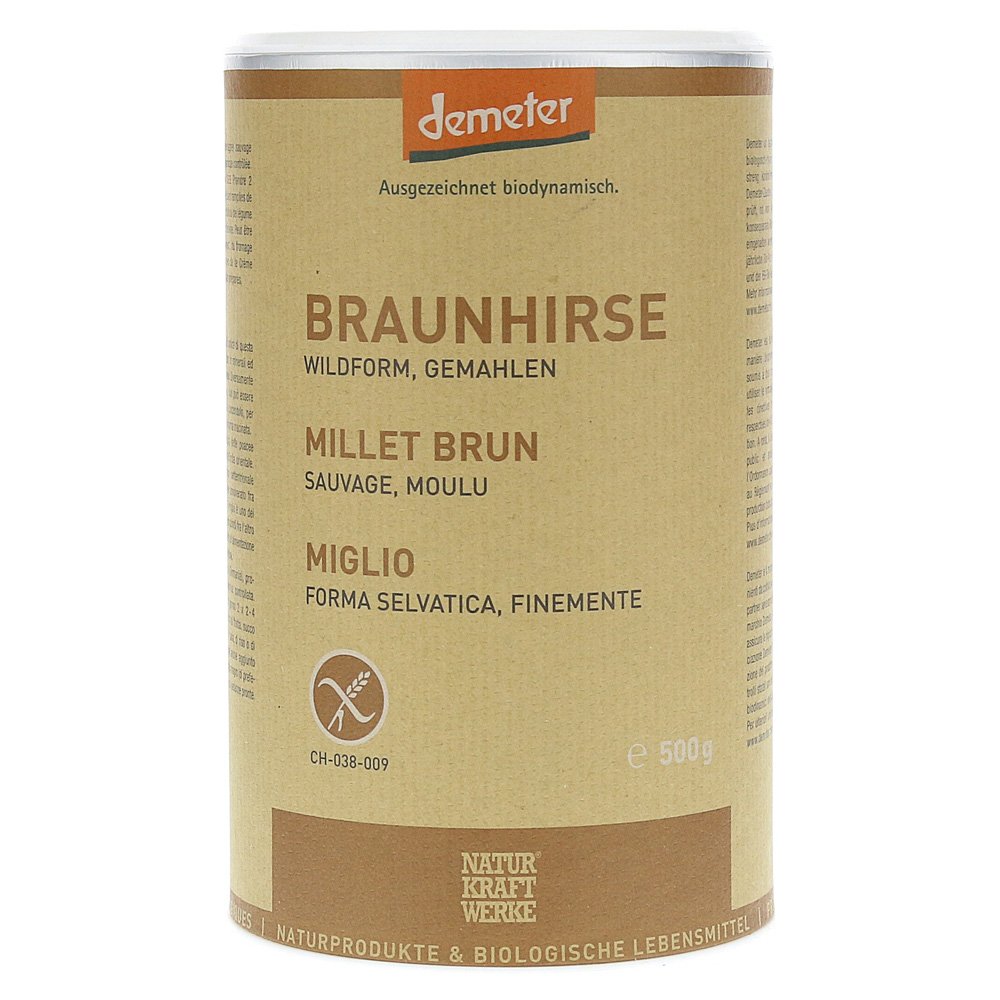 Braunhirse Bio Pulver