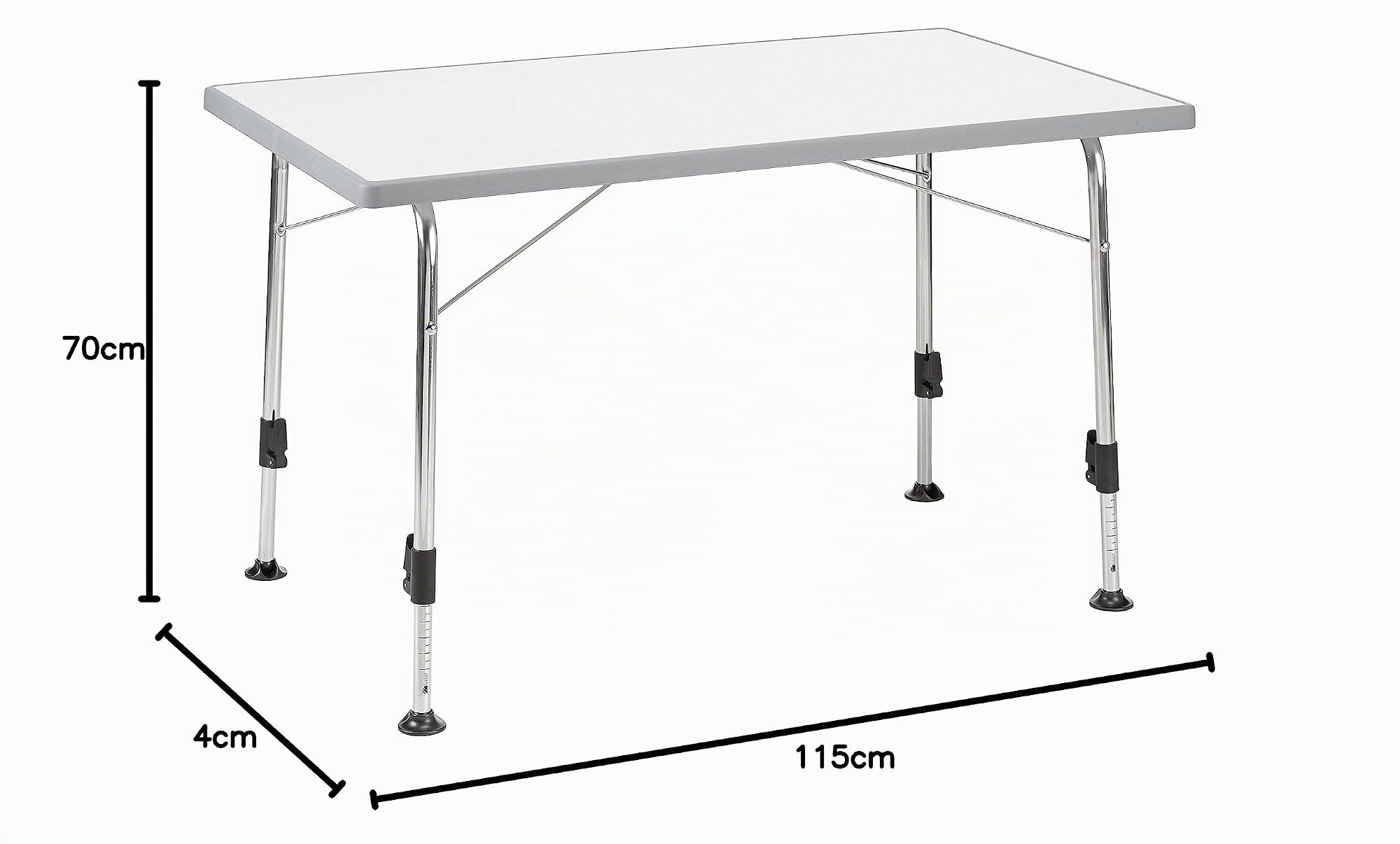 Dukdalf Campingtisch Stabilic III Sport & Freizeit