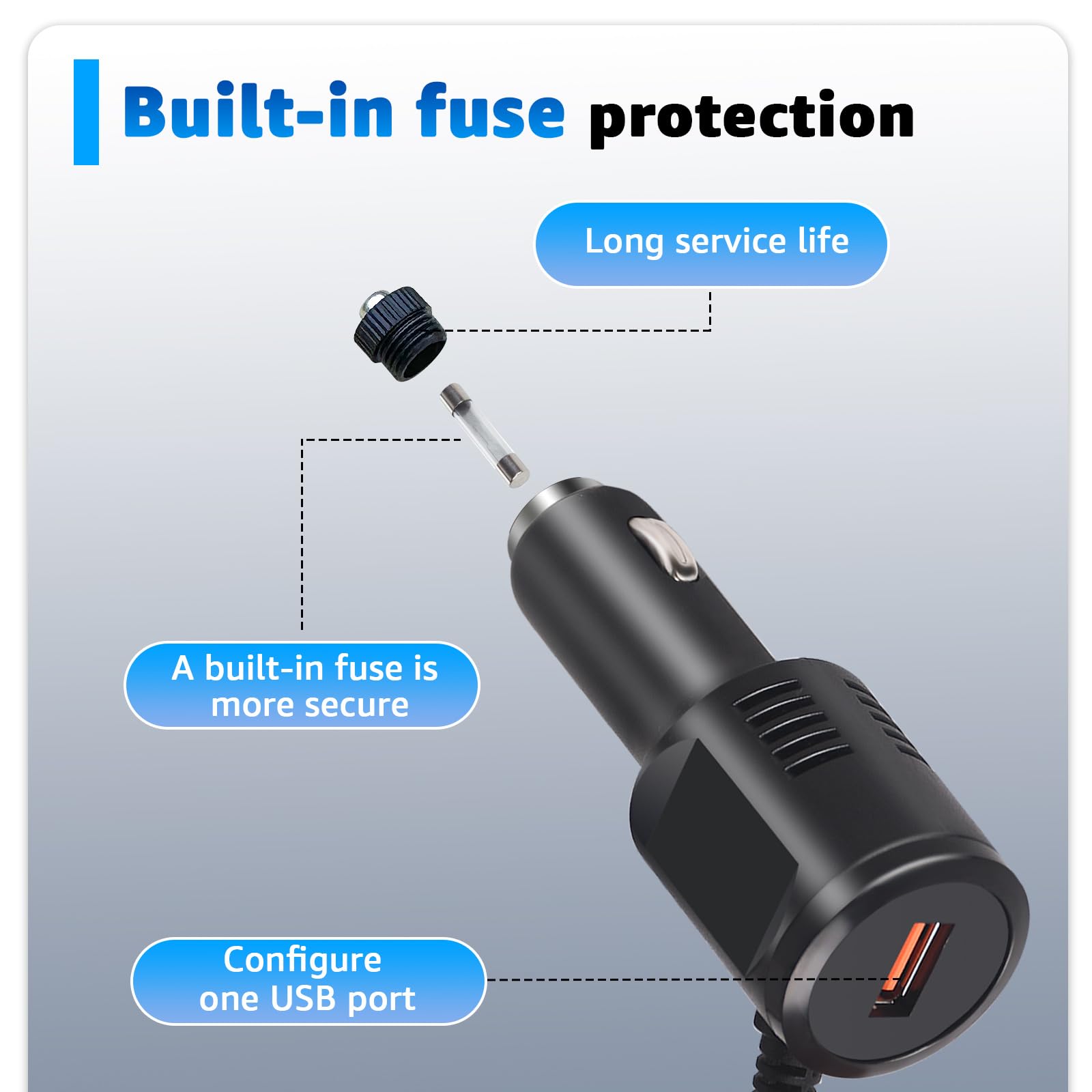 Cargador de coche de 5 V con puerto USB para Rand McNally GPS, compatible con TND Tablet 85, TND 740,750, OverDryve 7, 8 Pro y sistemas GPS de camión RV - Incluye adaptador de CA de repuesto magnético