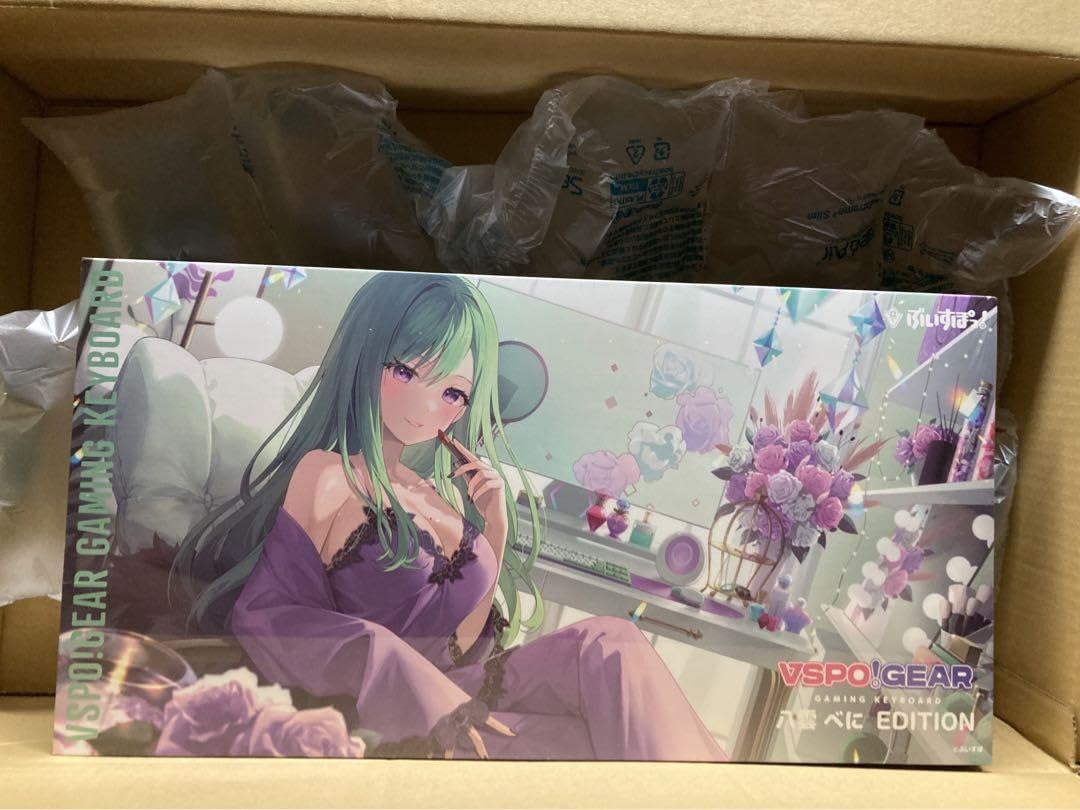 Amazon.co.jp: ぶいすぽっVSPOGEAR 八雲べにEdition キーボード 