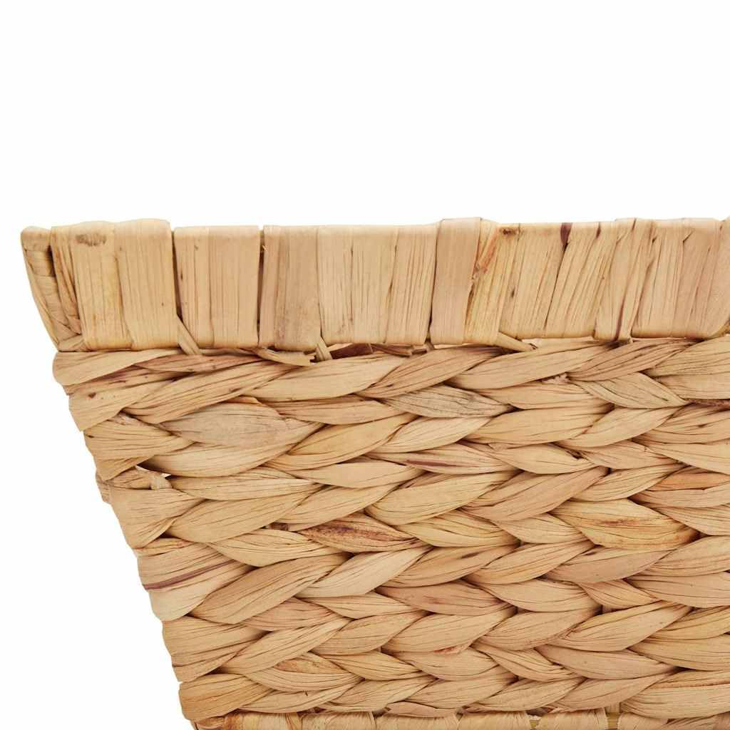 Cestas de almacenamiento 2 piezas naturales 38 x 28 x 15 cm