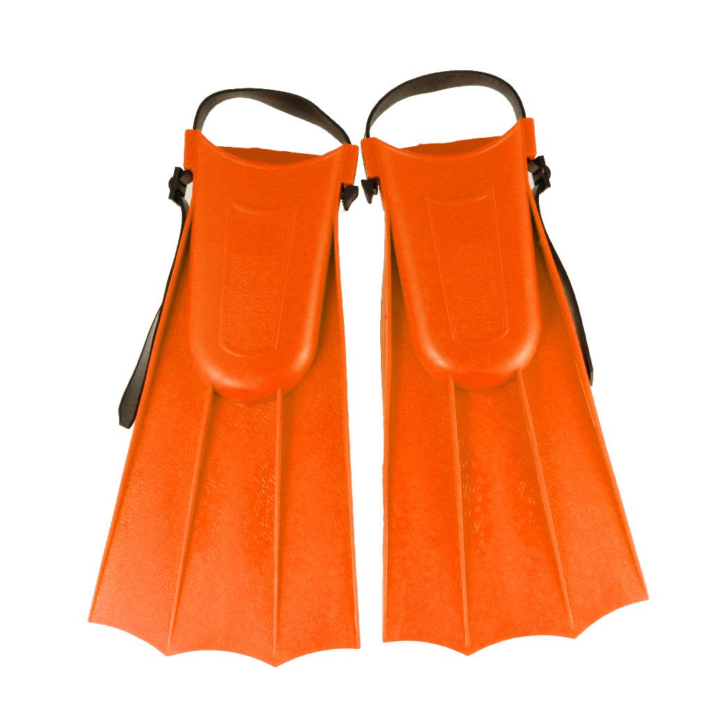Magideal Adults Adjustable Flippers Fins Swimming Diving Learning Tools Orange 30-36-picture-24