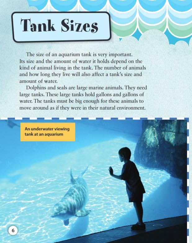 At the Aquarium: Level 5 (Mathematics Readers) - Image 6