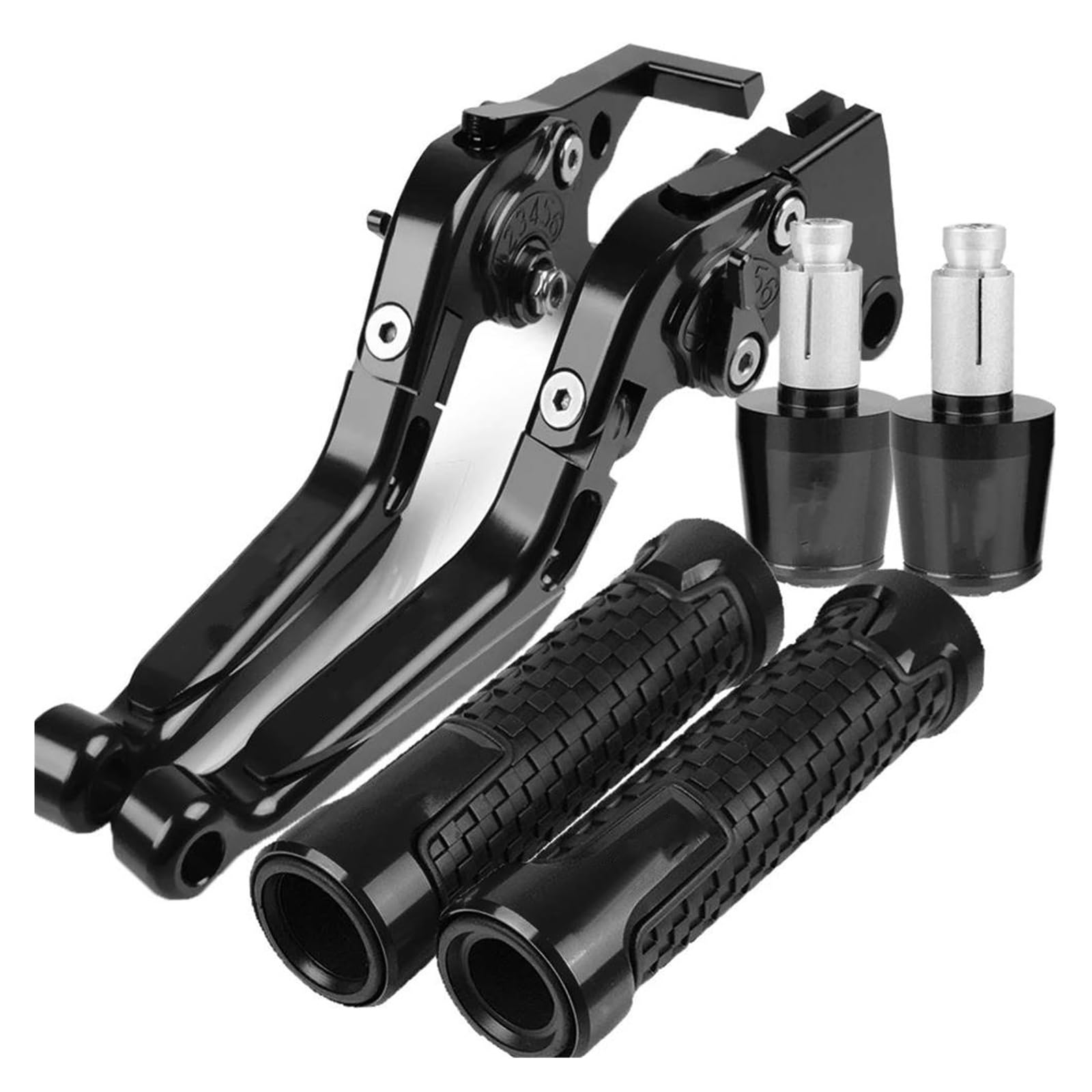 VSESTCDPB for CBR125R CB125R CBR150R CBR250R CBR250RR 2011-2018 2017 2016 2015 Motorcycle Brake Clutch Levers Handlebar Grips Ends Motorcycle Brake Clutch(F)