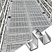 25pcs Grating Saddle Clamp – Heavy-Duty Metal Fasteners, Corrosions-Resistant, Outdoor, Construction | Bar Clamp for Decking, Bridge, Treads, Stair Walkways, Drainage Systems, Industrial, Maintenance