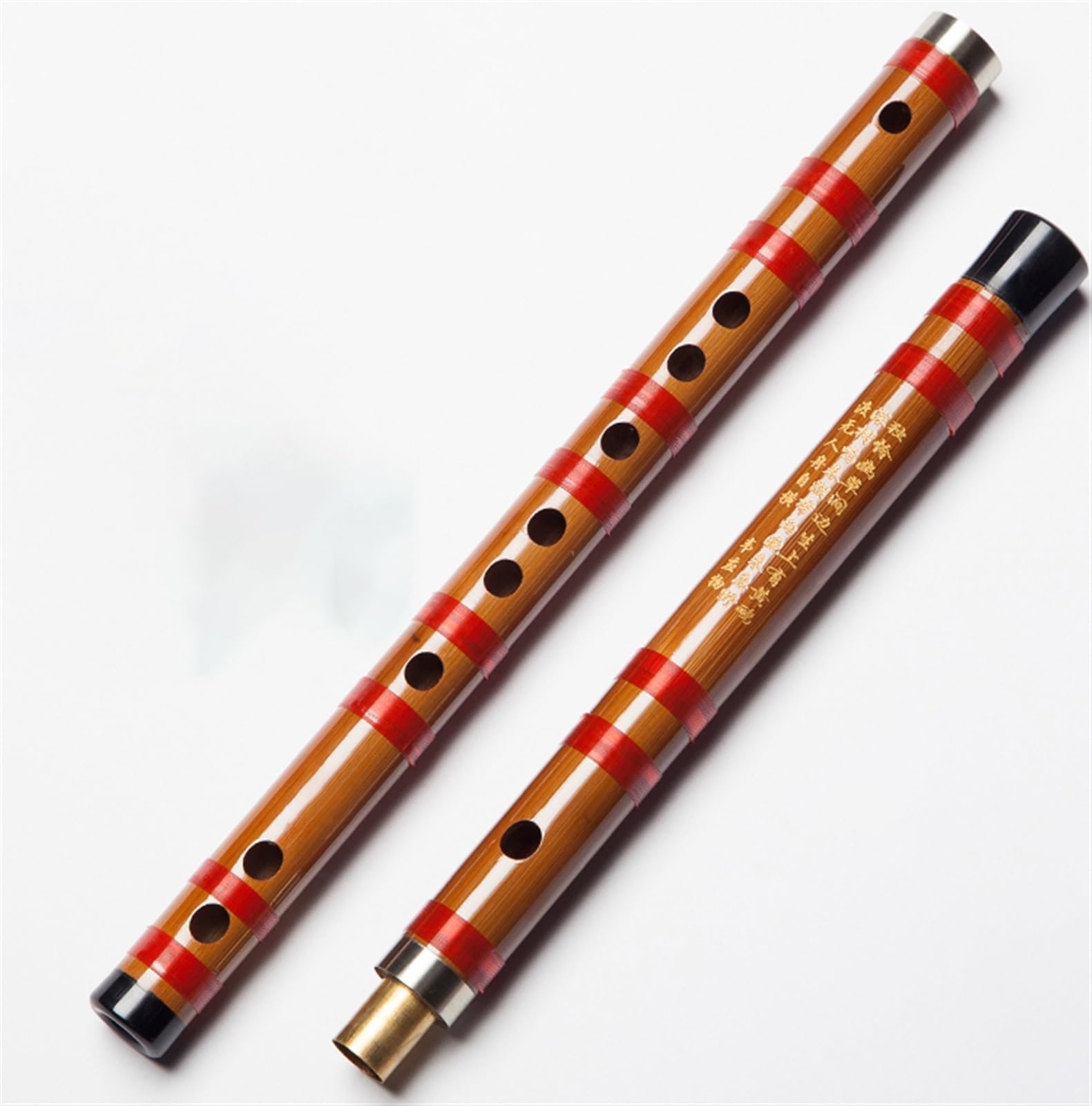set di flauto di bambù Flauto Flauto Di Bambù Flauto Traverso Flauto Per Principianti Pratica Flauto Minore La Minore Si Bemolle E Mi Bemolle Due Sezioni (Color : Minor B flat)