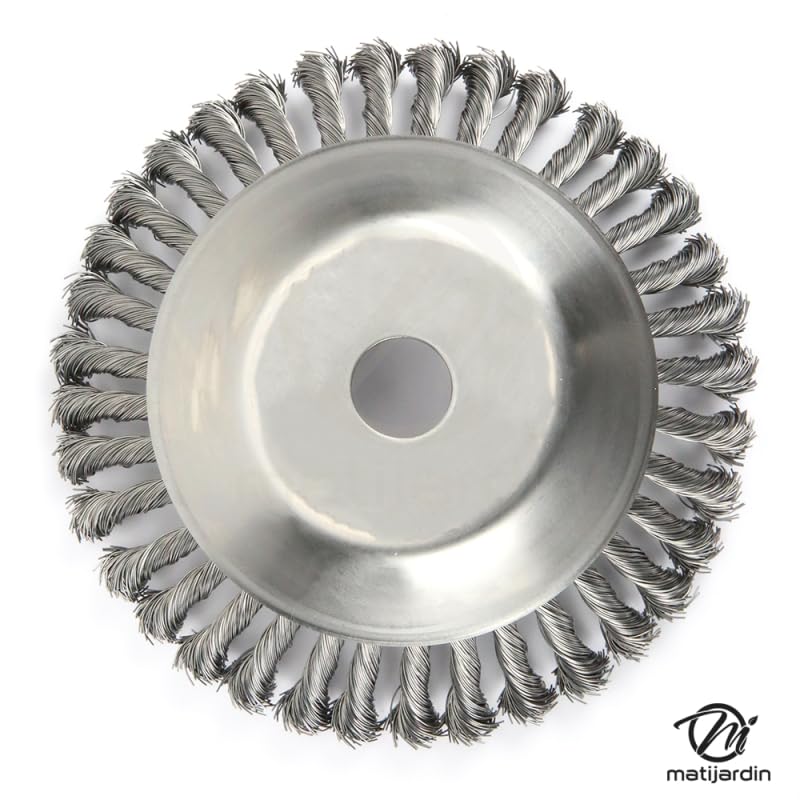 Matijardin - Tête brosse désherbage débroussailleuse Master 360 Universelle Ø 230 mm Alésage 20 mm